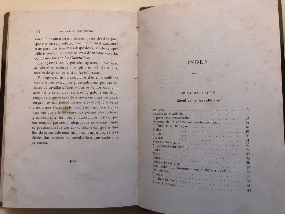 O Cavalo - Seu Ensino - João de Mello - 1ª Edição