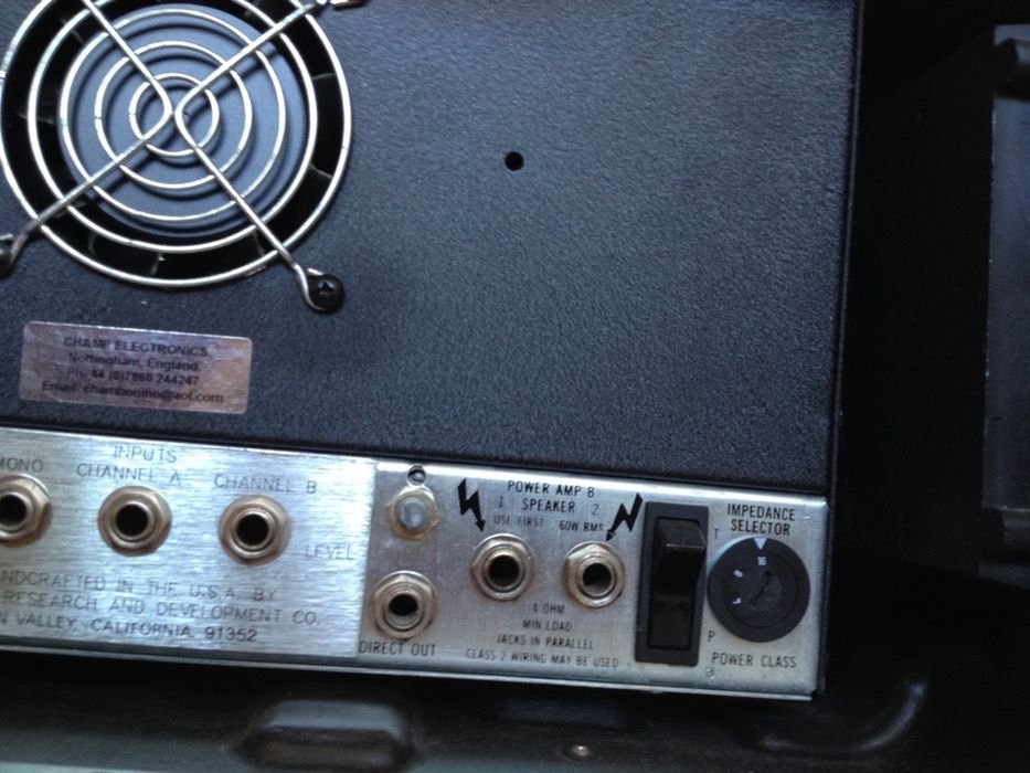 Rivera TBR-3 Hammer Stereo Power Amp