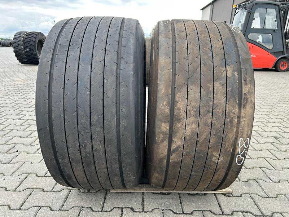 Opony ciężarowe używane naczepa 435/50R19.5 GOODYEAR FUELMAX T 9-11mm