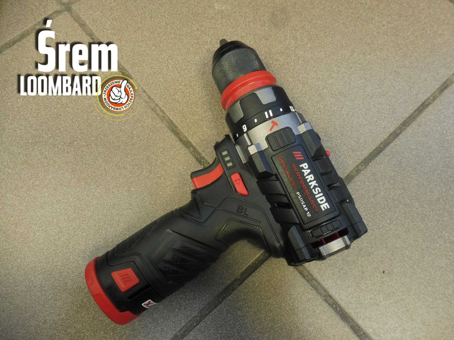 Wkrętarka Parkside PBSPA 12 C3, 2 Aku, Ład, Walizka, Bdb Stan!