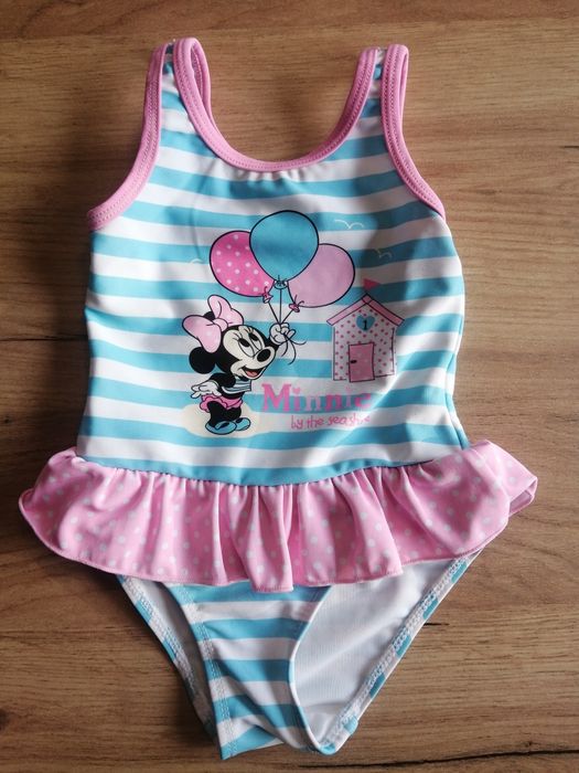 Strój kąpielowy 6-9 miesięcy rozm. 68 F&F Myszka Minnie Disney śliczny