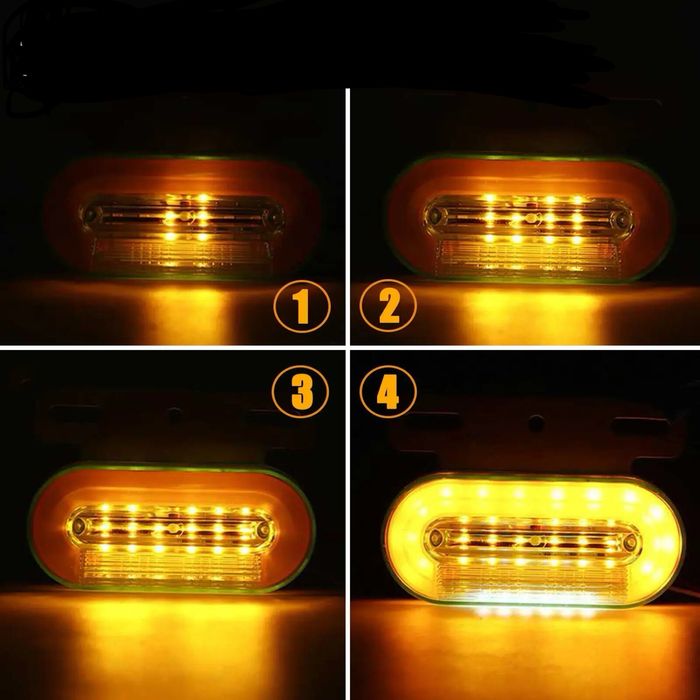 Світлодіодні неонові габаритні вогні 12-24 в