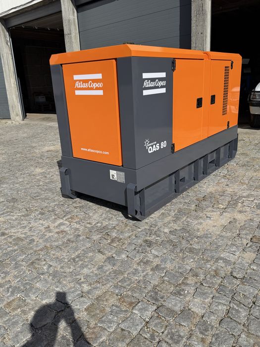 Gerador atlas copco qas80