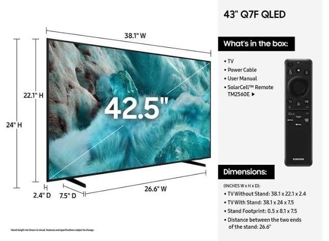 Samsung 43Q7F під Оф UA  у Наявності‼️