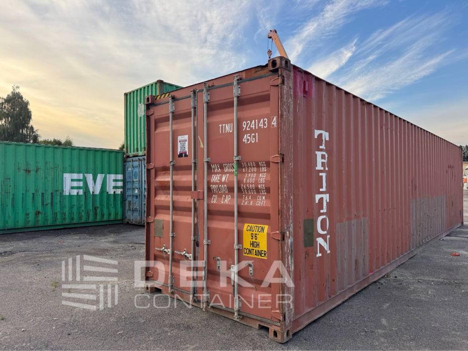 КОНТЕЙНЕР морський 20 та 40 ft  В НАЯВНОСТІ