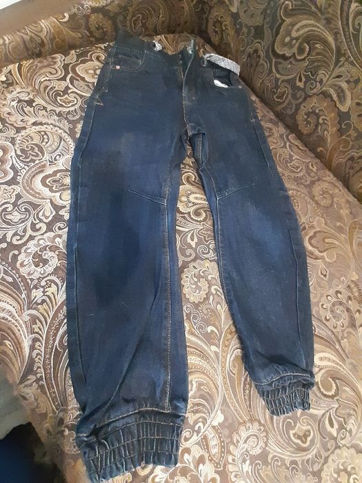 Джинсовые джогеры подросток