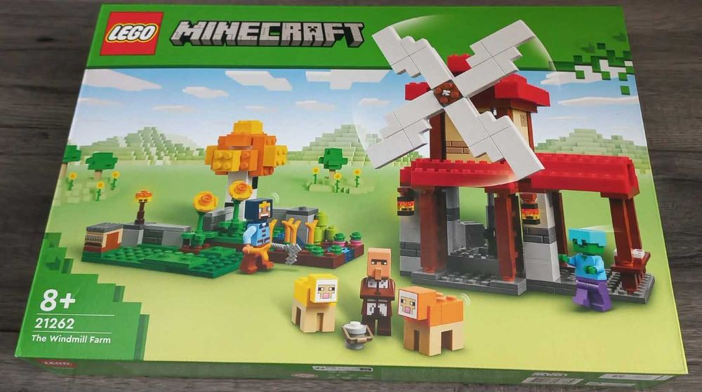 LEGO Minecraft 21262 - Farma z wiatrakiem