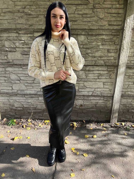 Жіноча якісна спідніця 42-48 розміри Туреччина зимова підтримка