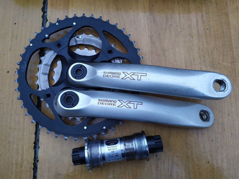 Shimano XT korby FC-M751 Hollowtech Dł.175mm (S 22/32/44t Octalink