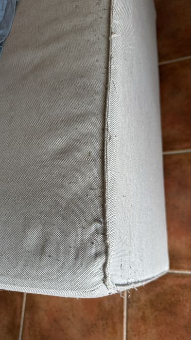 Sofá com chaise lounge