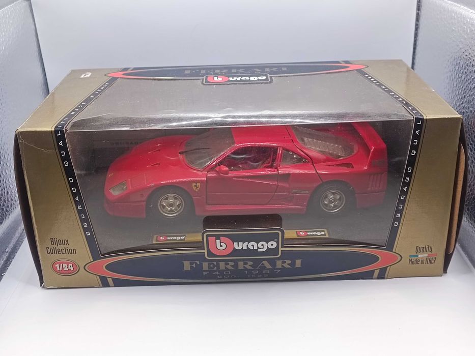 Model Burago Ferarri F40 1987 COD1542 1/24 Bijoux Collectio 698/03/25L