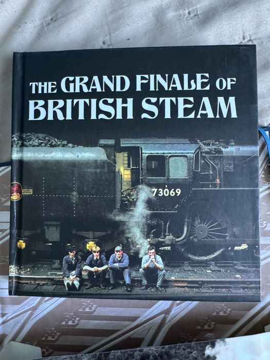 Parowozy brytyjskie - pociągi - Finale of British Steam DVD + książka