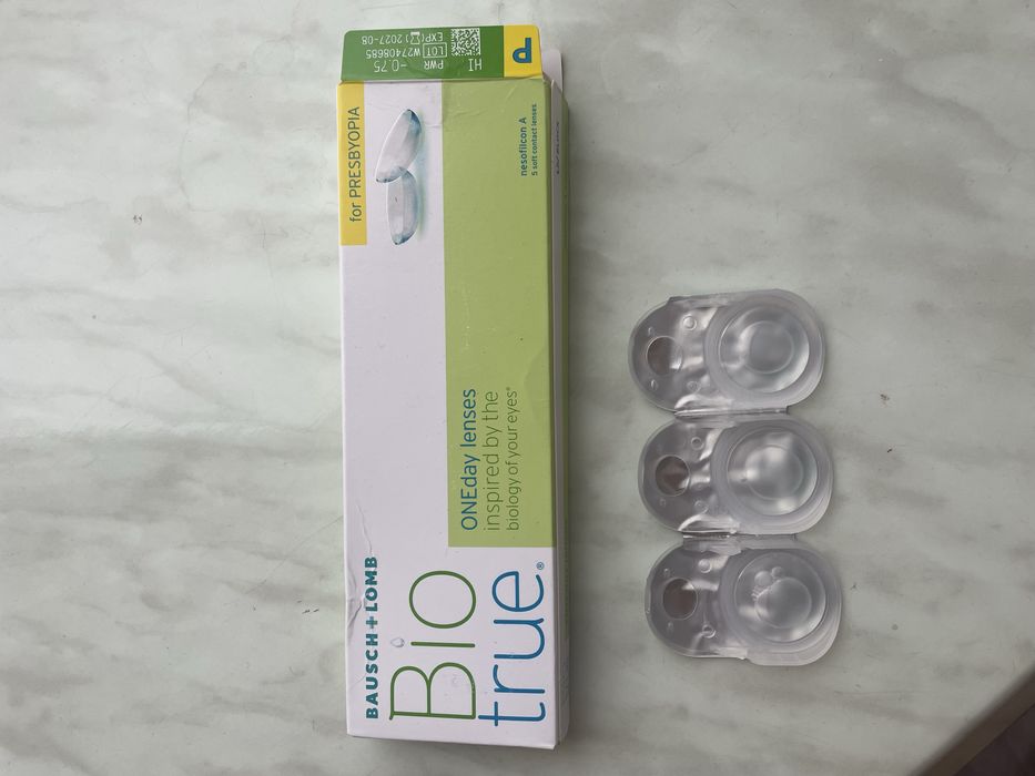 Контактні лінзи Bausch+Lomb Biotrue 1-DAY Presbyopia Одноденні