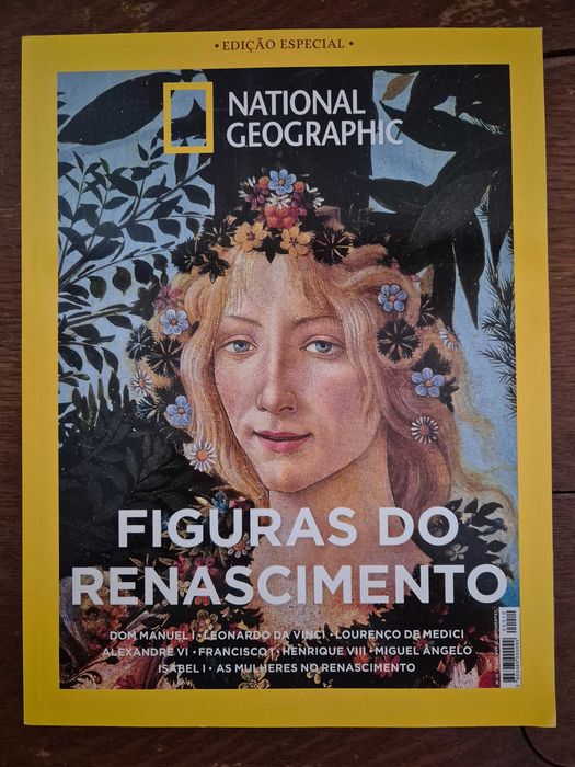Revista National Geographic, Edição Especial Figuras do Renascimento
