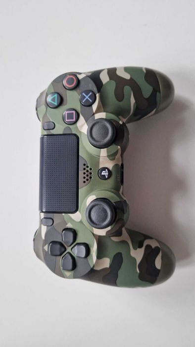Oryginalny pad Sony DualShock 4 PS4 Green Camouflage Moro