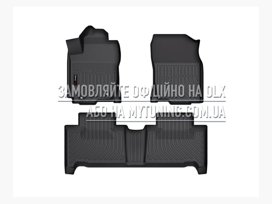 3D килимки Toyota RAV4 Hybrid Тойота РАВ 4 2013–2018 в салон | Havoc