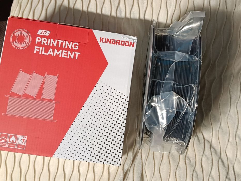 Filament do Drukarki 3D PETG-Basic Kingroon 1,75 mm 1kg czarny