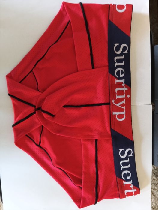 Slipy męskie r.M czerwone