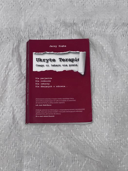 Ukryte Terapie – Czego Ci Lekarz Nie Powie Jerzy Zięba | używana