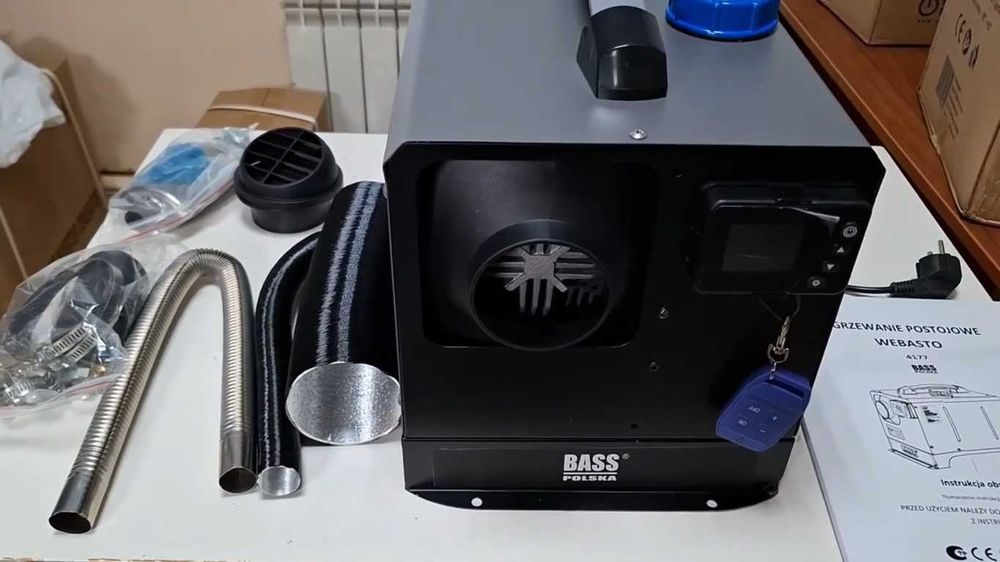 Автономный дизельный обогреватель 9кВт 12/220V Bass Polska. Автономка.