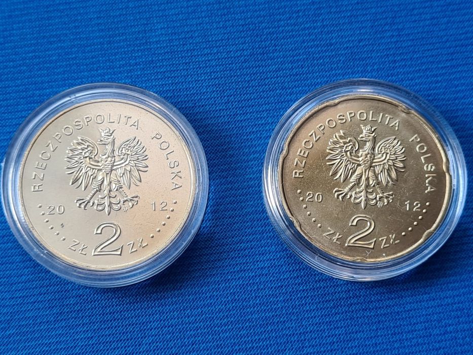 2 monety 2zł NG okolicznosciowe, w kapslu