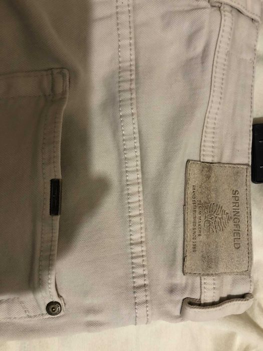 Calças de homem Springfield Tamanho W 32