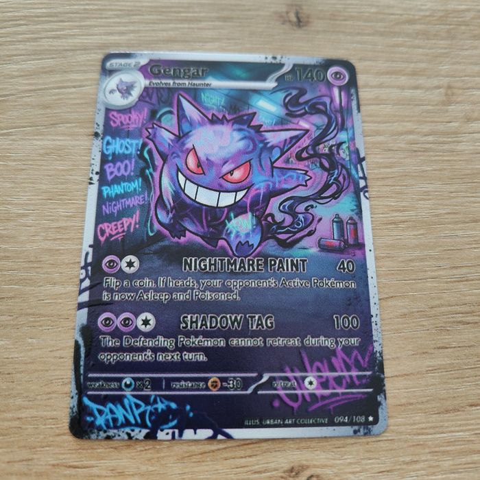 Zestaw Karty Pokemon Gengar