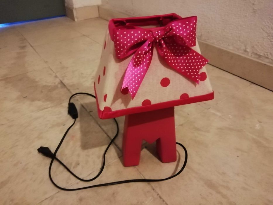 Candeeiro de mesa de criança