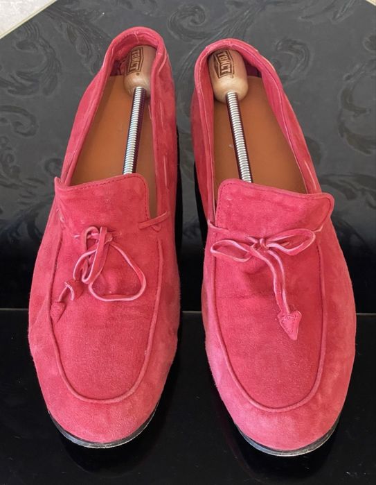 Брендовые лоферы мокасины Andrea Ventura Firenze 42-43р Италия