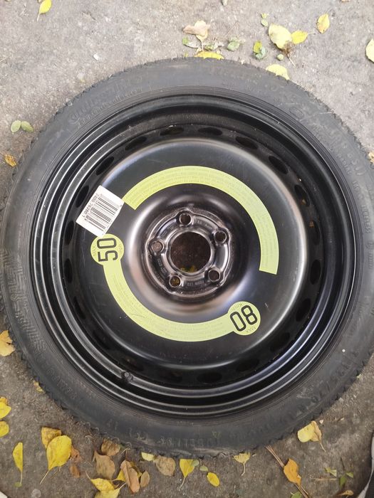 Dojazdówka , koło zapasowe 125/70R19 AUDI