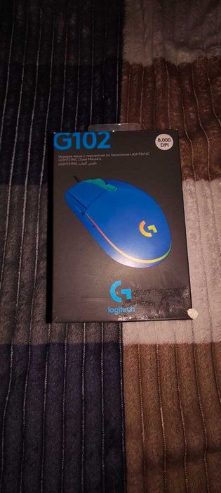 Игровая мышь Logitech G102  Lightsync