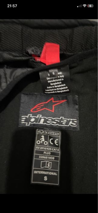 Casado Alpinestars Tamanho (S)