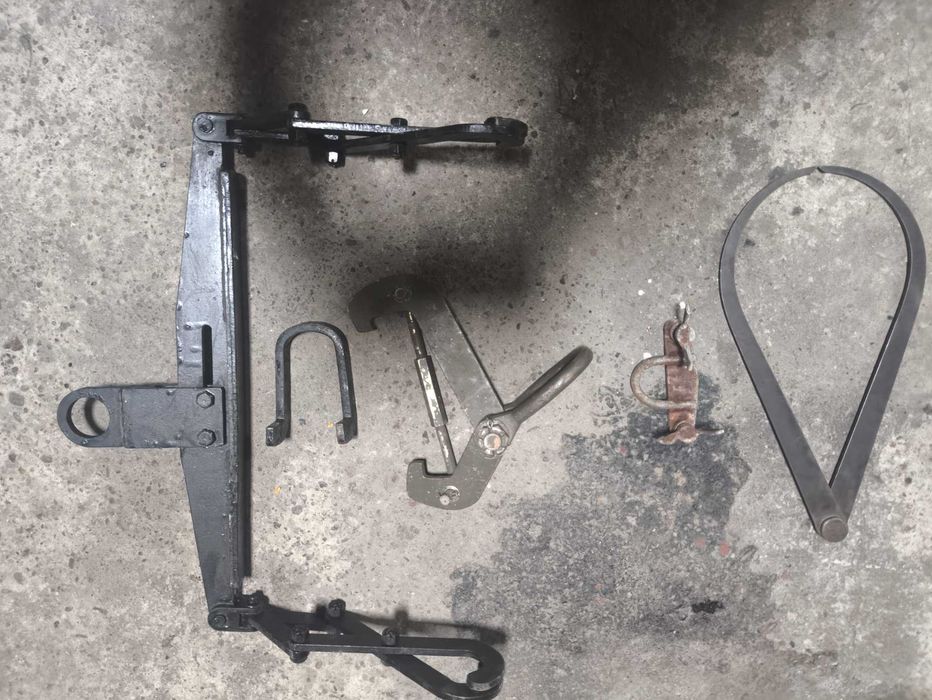 Haki kowalskie 4 szt 1 cyrkiel komplet orginal PRL