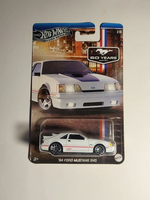 Hot Wheels '84 Ford Mustang SVO