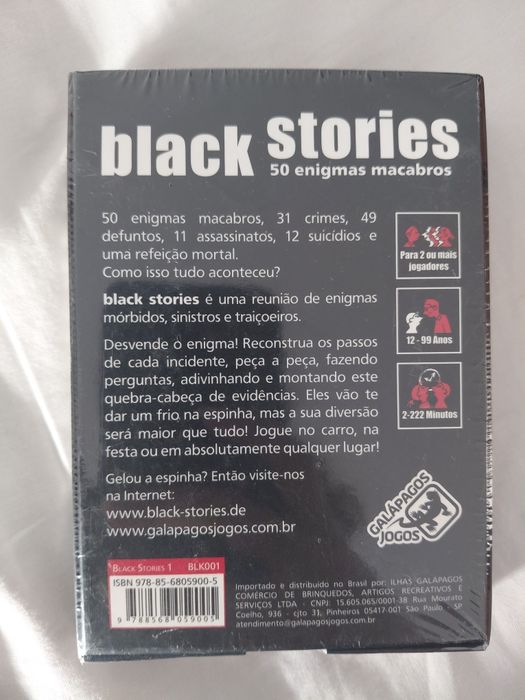 Black Stories: 50 Enigmas Macabros