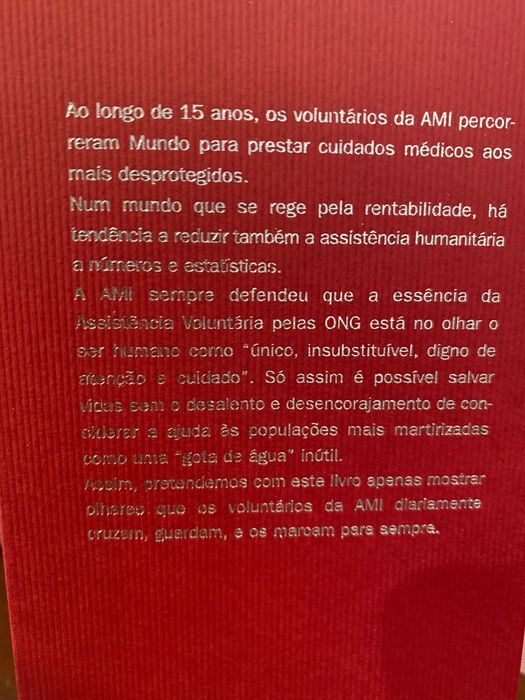 Livro Olhares do Mundo AMI