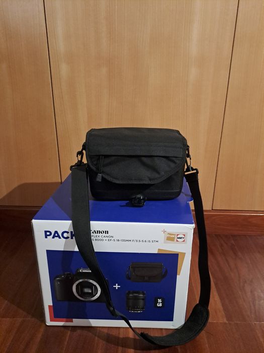 CANON 800D 18-135mm+ 5 baterias