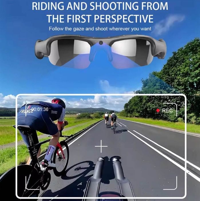 Смарт-окуляри Smart Bike Glasses YJ01 фото/відеозйомка