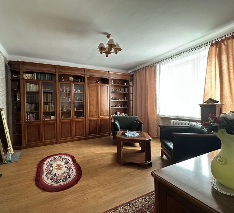 Komplet Mebli Gabinetowych | Lite Drewno & Skóra Naturalna