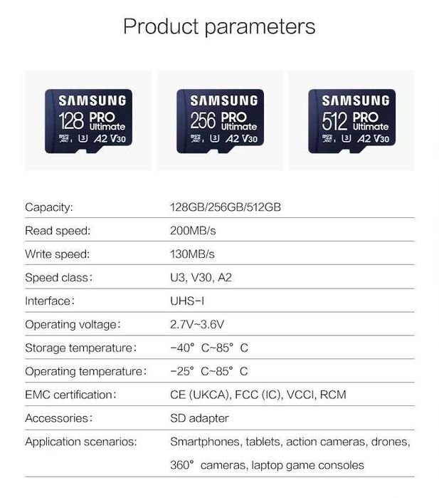 Samsung PRO Ultimate 512Gb (MB-MY512SA/AM - 200mb/s)