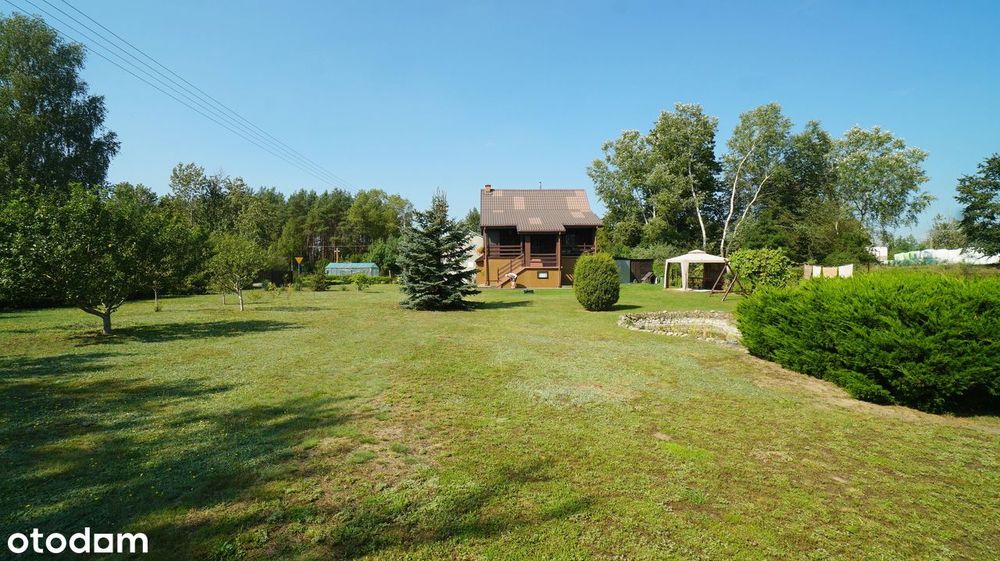 479 tys zł !!!  Zielona oaza w drewnianym stylu !