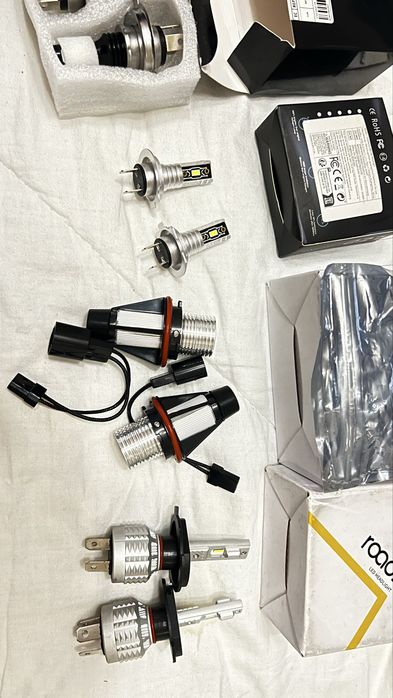 Lampadas led novas H4 novas todo o conjunto 20€