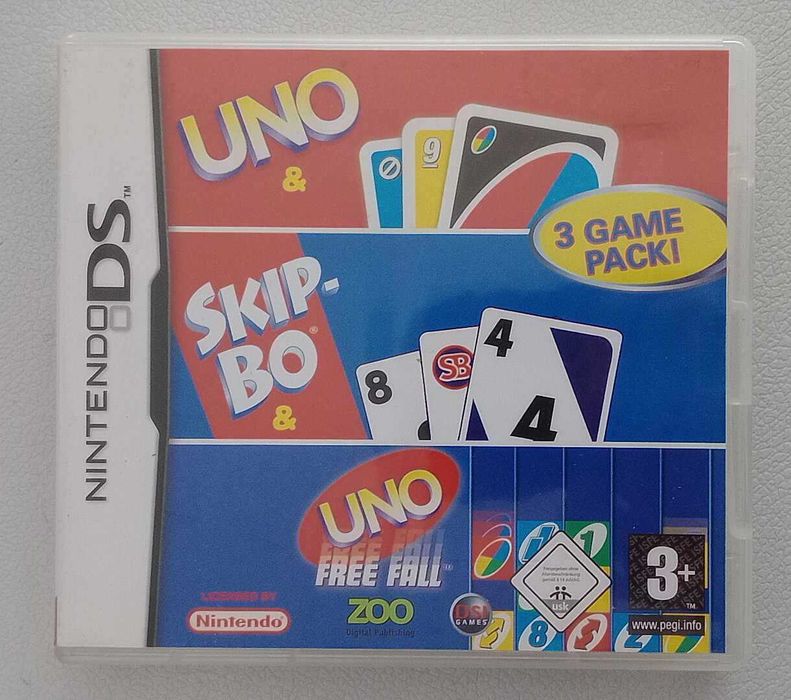 Pack 7 Jogos Nintendo Ds – Mario + Need for speed + Uno + Outros
