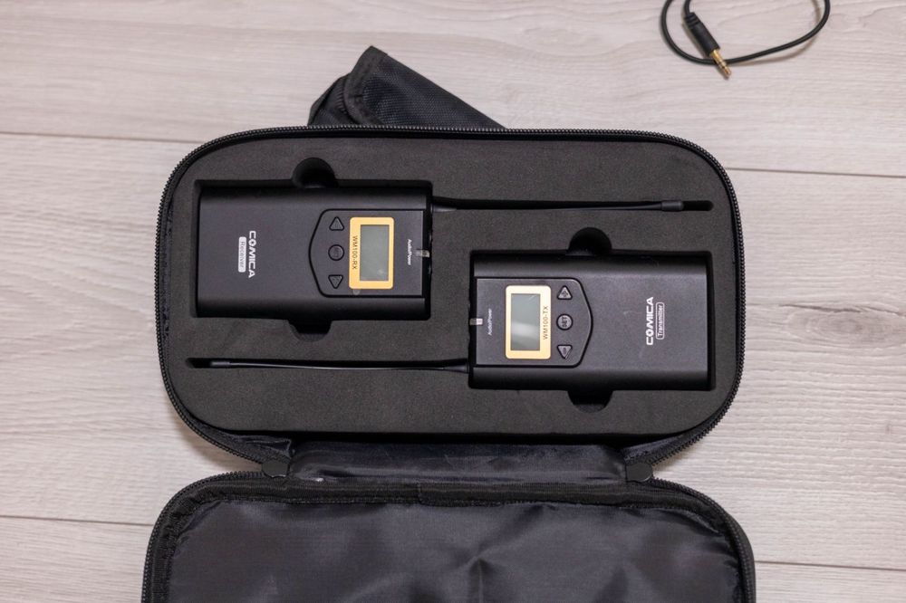 Беспроводной петличный микрофон Comica CVM-WM100