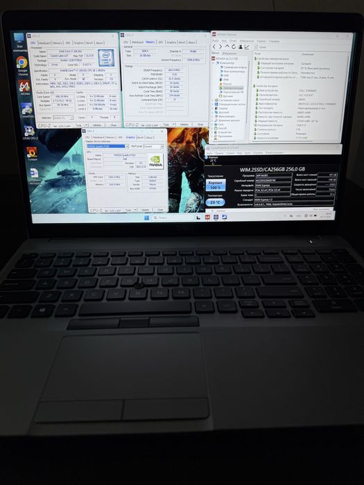 Dell precision 3550 15.6“/ i7-10610U/ 16GB/ 256GB SSD/ Quadro P520