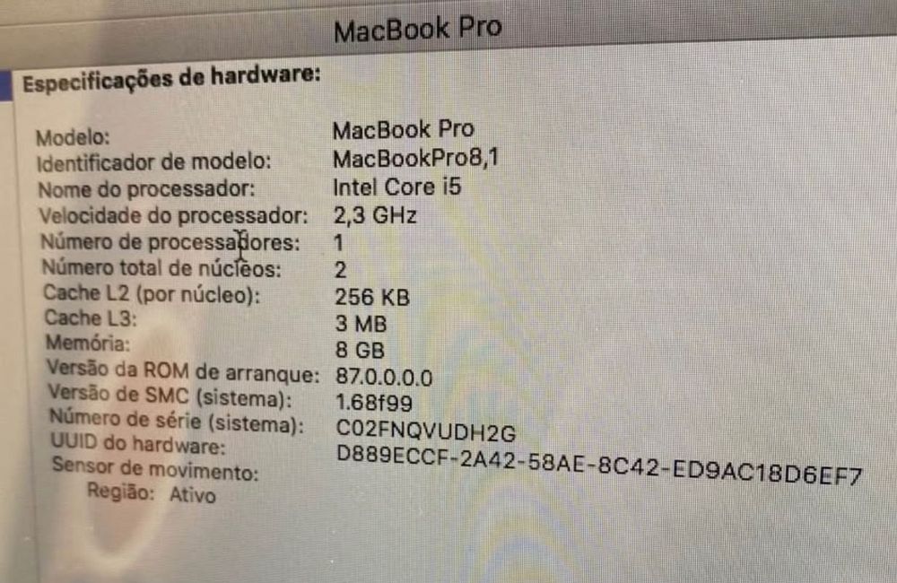 Apple MacBook Pro 8.1 i5
