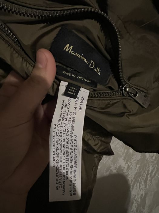 Чоловіча двохстороння вітровка massimo dutti L