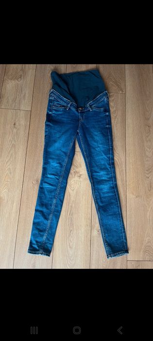 Spodnie ciążowe r.S H&M Mama