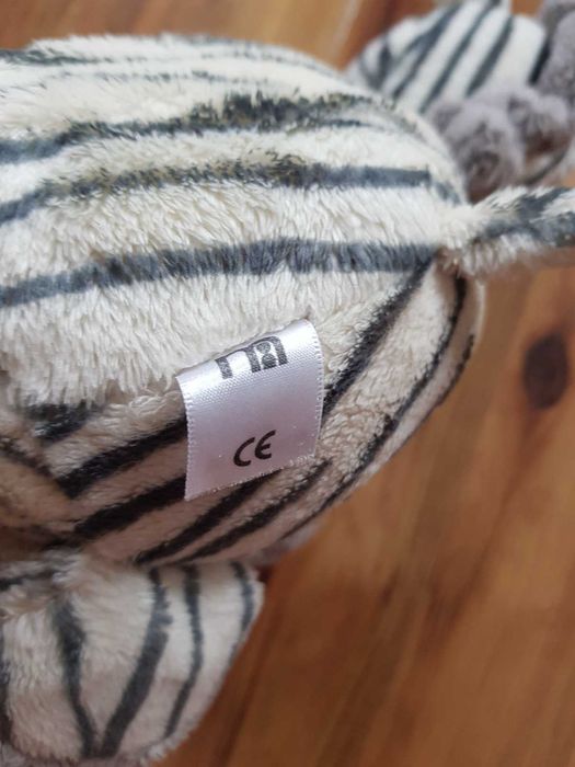 ebra Mothercare groszki w kopytach zabawka pluszak maskotka zwierzątko