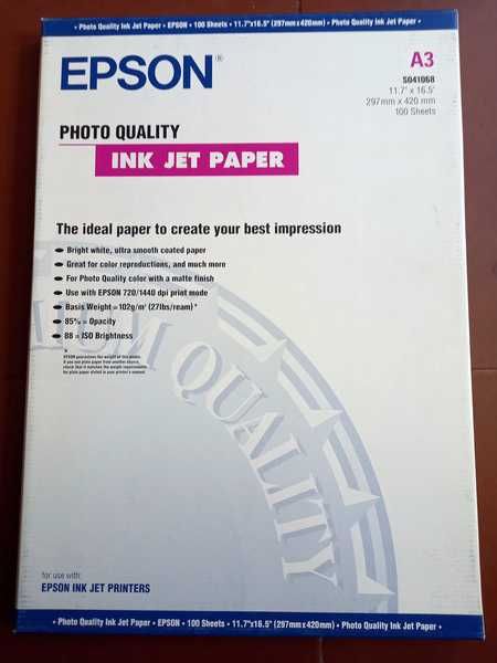 Papel fotográfico A3